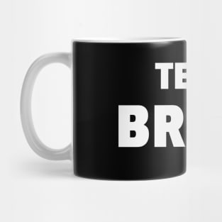 Team Bride Rocks (Hen Night / Bachelorette Party / Heavy Metal / White) Mug